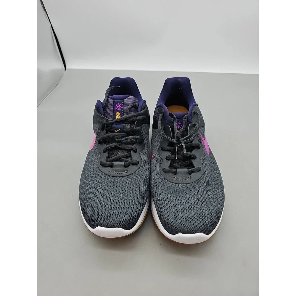 Nike Revolution 6 Anthracite/Vivid Purple DD8475–011 Men's size‎ 10.5
